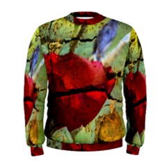 Rusty Globe Mallow Flower Men s Sweatshirt