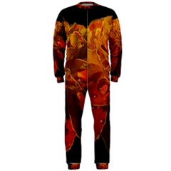 Marigold On Black Onepiece Jumpsuit (men)  by MichaelMoriartyPhotography