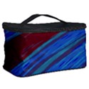 Swish Blue Red Abstract Cosmetic Storage Case View2