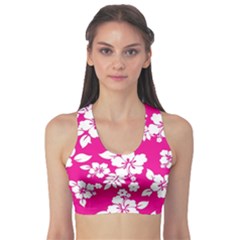 Pink Hawaiian Sports Bra