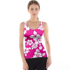 Pink Hawaiian Tank Top