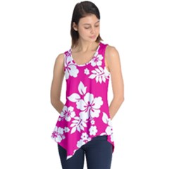 Pink Hawaiian Sleeveless Tunic by AlohaStore