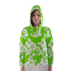 Lime Hawaiian Hooded Wind Breaker (women)