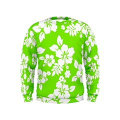 Lime Hawaiian Kids  Sweatshirt