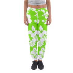 Lime Hawaiian Women s Jogger Sweatpants by AlohaStore