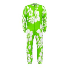 Lime Hawaiian Onepiece Jumpsuit (kids) by AlohaStore