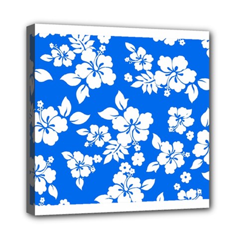 Blue Hawaiian Mini Canvas 8  X 8 