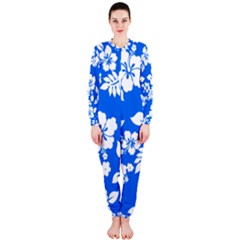 Blue Hawaiian Onepiece Jumpsuit (ladies) 