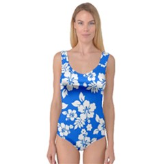 Blue Hawaiian Princess Tank Leotard 