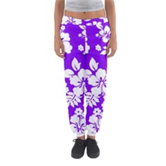 Violet Hawaiian Women s Jogger Sweatpants by AlohaStore