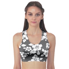 Gray Hawaiian Sports Bra by AlohaStore