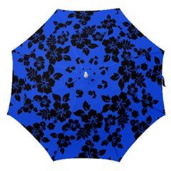 Dark Blue Hawaiian Straight Umbrellas by AlohaStore