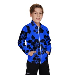 Dark Blue Hawaiian Wind Breaker (kids) by AlohaStore