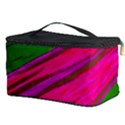 Swish Bright Pink Green Design Cosmetic Storage Case View3