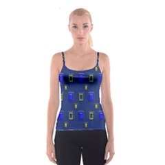 3d Rectangles                                                                      Spaghetti Strap Top