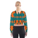 Rhombus and other shapes                                                                        Women s Cropped Sweatshirt View2