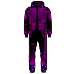 Purple Celtic Cross Hooded Jumpsuit (men)  by morbidcouture