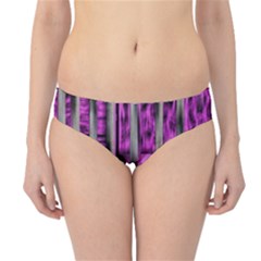 Purple Lace Landscape Abstract Shimmering Lovely In The Dark Hipster Bikini Bottoms by pepitasart