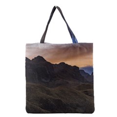 Sunset Scane At Cajas National Park In Cuenca Ecuador Grocery Tote Bag by dflcprints