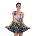 Tropical flowers Mini Skirt View1