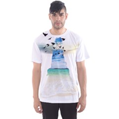 Beach Angel Men s Sport Mesh Tee