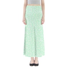 Mint Confetti Women s Maxi Skirt by LisaGuenDesign