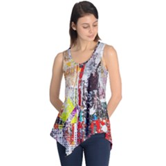 Abstract Graffiti Sleeveless Tunic by ArtistRoseanneJones