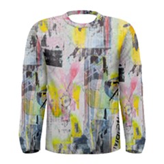 Graffiti Graphic Men s Long Sleeve Tee by ArtistRoseanneJones