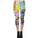 Graffiti Pop Capri Leggings  View1