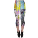 Graffiti Pop Capri Leggings  View2