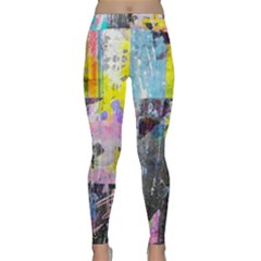 Graffiti Pop Yoga Leggings by ArtistRoseanneJones