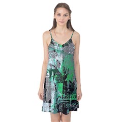 Green Urban Graffiti Camis Nightgown by ArtistRoseanneJones