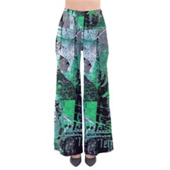 Green Urban Graffiti Pants by ArtistRoseanneJones