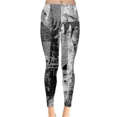 Urban Graffiti Leggings  by ArtistRoseanneJones