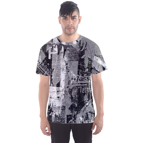 Urban Graffiti Men s Sport Mesh Tee by ArtistRoseanneJones