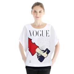 Vogue Accessories Batwing Blouse Batwing Chiffon Blouse