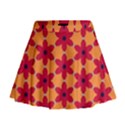 Red flowers pattern                                                                              Mini Flare Skirt View1