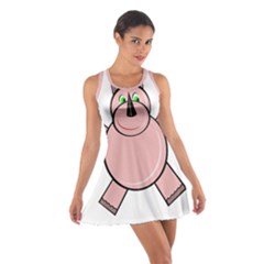 Pink Rhino Racerback Dresses by Valentinaart