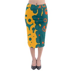 Bubbles                                                                                Midi Pencil Skirt by LalyLauraFLM