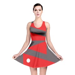 Decorative Abstraction Reversible Skater Dress by Valentinaart