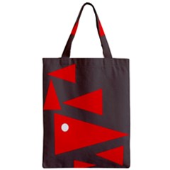 Decorative Abstraction Zipper Classic Tote Bag by Valentinaart