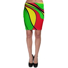 Colors Of Jamaica Bodycon Skirt by Valentinaart