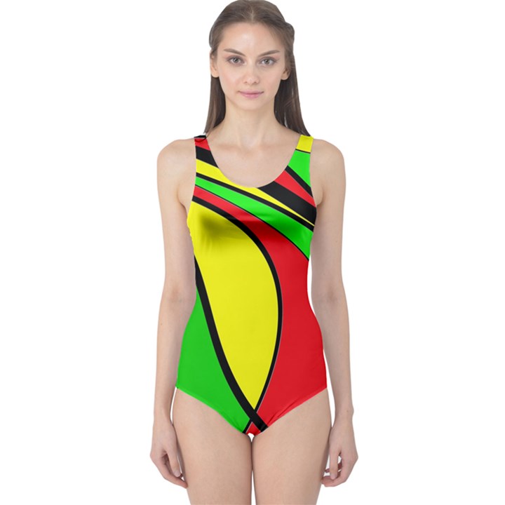 Colors Of Jamaica One Piece Swimsuit