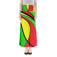 Colors Of Jamaica Maxi Skirts by Valentinaart