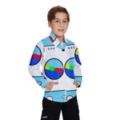 Washing Machine  Wind Breaker (kids) by Valentinaart