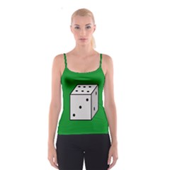 Dice  Spaghetti Strap Top by Valentinaart