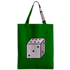 Dice  Zipper Classic Tote Bag by Valentinaart