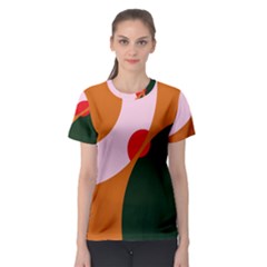 Decorative Abstraction  Women s Sport Mesh Tee