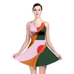 Decorative Abstraction  Reversible Skater Dress by Valentinaart