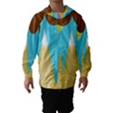 Abstract landscape  Hooded Wind Breaker (Kids) View1